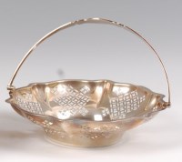 Lot 205 - An Art Deco silver pierced sweetmeat dish,...