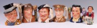 Lot 105 - A collection of five large Royal Doulton...