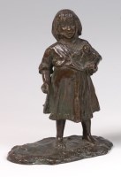 Lot 273 - An early 20th century Continental bronze model...