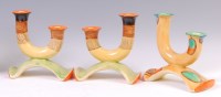 Lot 146 - A pair of Myott & Son Art Deco ceramic...