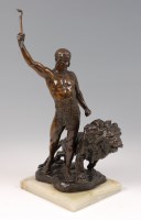 Lot 297 - Jean Verschneider (1872-1943) - a bronze...