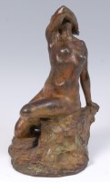 Lot 277 - Gabrielle-Jeanne Brichard - a bronze figure of...