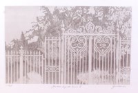 Lot 344 - Barry Goodman - Garden by Viali II, lithograph,...