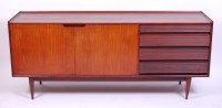 Lot 431 - Richard Hornby - a 1960s teak long sideboard,...