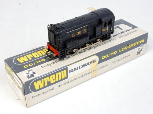 Lot 718 - A Wrenn W2233 LMS black 0-6-0 diesel shunter...