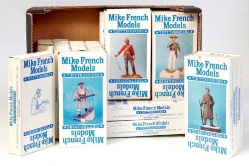 Lot 1437 - Mike French Models "Tiny Troopers" Bournemouth,...