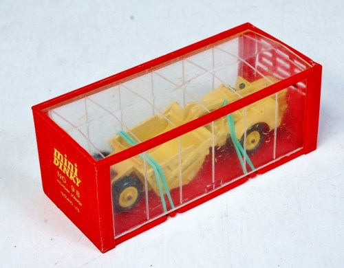 Lot 1952 - Mini Dinky No.98 Michigan Scraper, finished in...