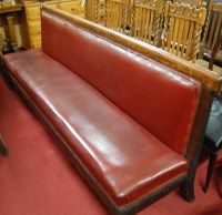 Lot 1432 - A late Victorian mahogany framed railway...