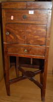 Lot 1440 - An early 19th century mahogany wash stand...
