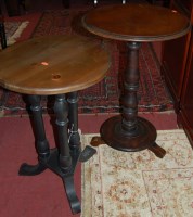 Lot 1325 - A Victorian mahogany fixed top circular...