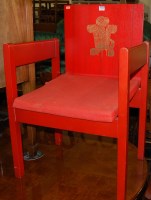 Lot 1339 - Prince Charles' investiture chair for...