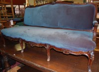 Lot 1358 - A late 19th century French mahogany show frame...