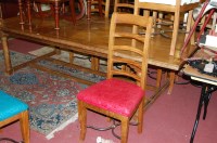 Lot 1373 - An extremely large faded walnut and inlaid...