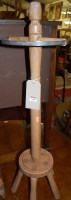 Lot 1389 - A made up circular stick stand