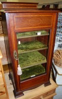 Lot 1296 - An Edwardian mahogany and satinwood...