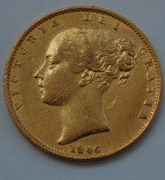 Lot 159 - Great Britain, 1846 gold full sovereign,...