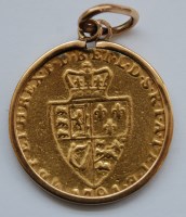 Lot 160 - Great Britain, 1791 gold spade guinea, George...