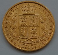 Lot 172 - Great Britain, 1860 gold full sovereign,...