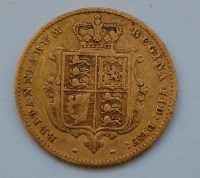 Lot 175 - Great Britain, 1852 gold half sovereign,...