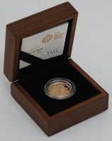 Lot 182 - Great Britain, cased 2011 gold full sovereign,...