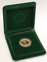 Lot 190 - Great Britain, cased 1980 gold full sovereign,...