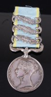 Lot 625 - A Crimea Medal (1854) with Sebastopol,...