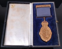 Lot 634 - A Kaisar-i-Hind medal silver gilt for Public...