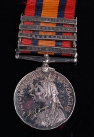 Lot 637 - A Queen's South Africa (1899-1902) medal 2nd...