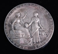 Lot 639 - The Opening of the Suez Canal, 1869 silver...