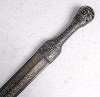 Lot 655 - A 20th century Chinese bronze Jian sword, the...