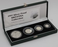 Lot 239 - Great Britain, cased 1997 Britannia four-coin...