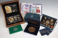 Lot 290 - Mixed lot of Royal Mint and other coin sets,...