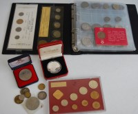 Lot 291 - Mixed lot of mainly Russian silver and other...