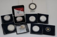 Lot 223 - Great Britain, eight various silver proof...