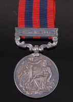 Lot 400 - An India General service Medal (1854) with...