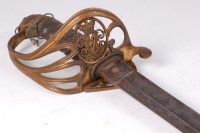 Lot 705 - An 1854 pattern Infantry sword, the 82cm...