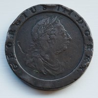 Lot 9 - Great Britain, 1797 cartwheel two pence,...