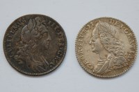 Lot 12 - England, 1696 shilling, William III laureate...