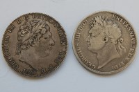 Lot 14 - Great Britain, 1820 crown, George III laureate...