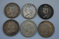 Lot 33 - Great Britain, six various Victoria and George...