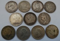 Lot 43 - Great Britain, 11 George III and later silver...