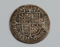 Lot 5 - England, 1561 sixpence, Tower mint, Elizabeth...