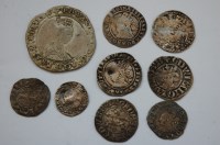 Lot 6 - England, collection of nine hammered silver...