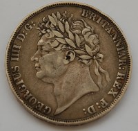 Lot 36 - Great Britain, 1822 crown, George III laureate...
