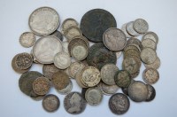 Lot 70 - Mixed lot of mainly silver British and foreign...
