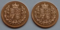 Lot 113 - Great Britain, 2 x 2002 gold full sovereign,...