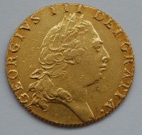 Lot 140 - Great Britain, 1794 gold spade guinea, George...