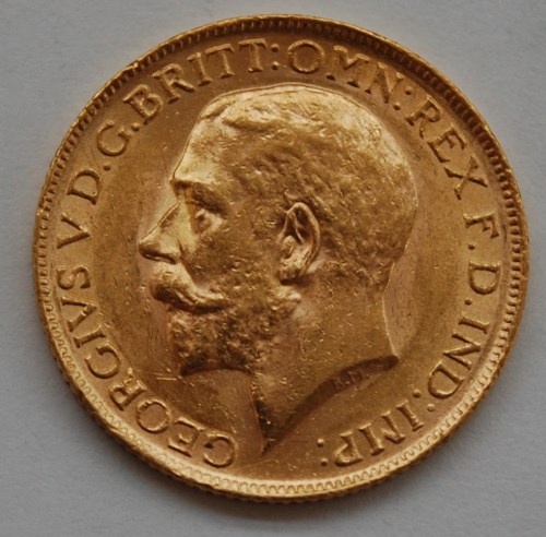 Lot 142 - Great Britain, 1917 gold full sovereign,...