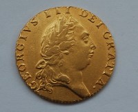 Lot 144 - Great Britain, 1791 gold spade guinea, George...