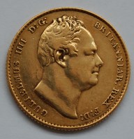 Lot 149 - Great Britain, 1833 gold full sovereign,...